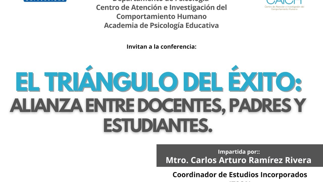 El Triángulo del Éxito: alianza entre docentes, padres y estudiantes