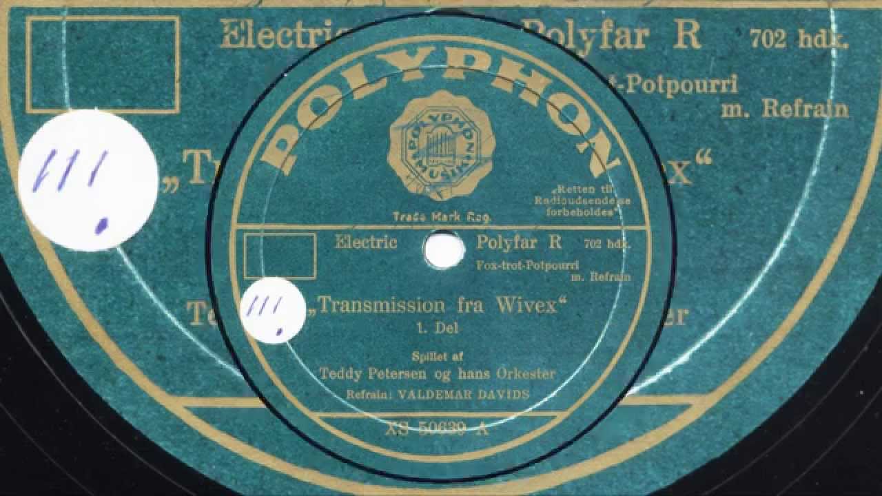 Teddy Petersen: Transmission fra Wivex (Valdemar Davids, 1937)