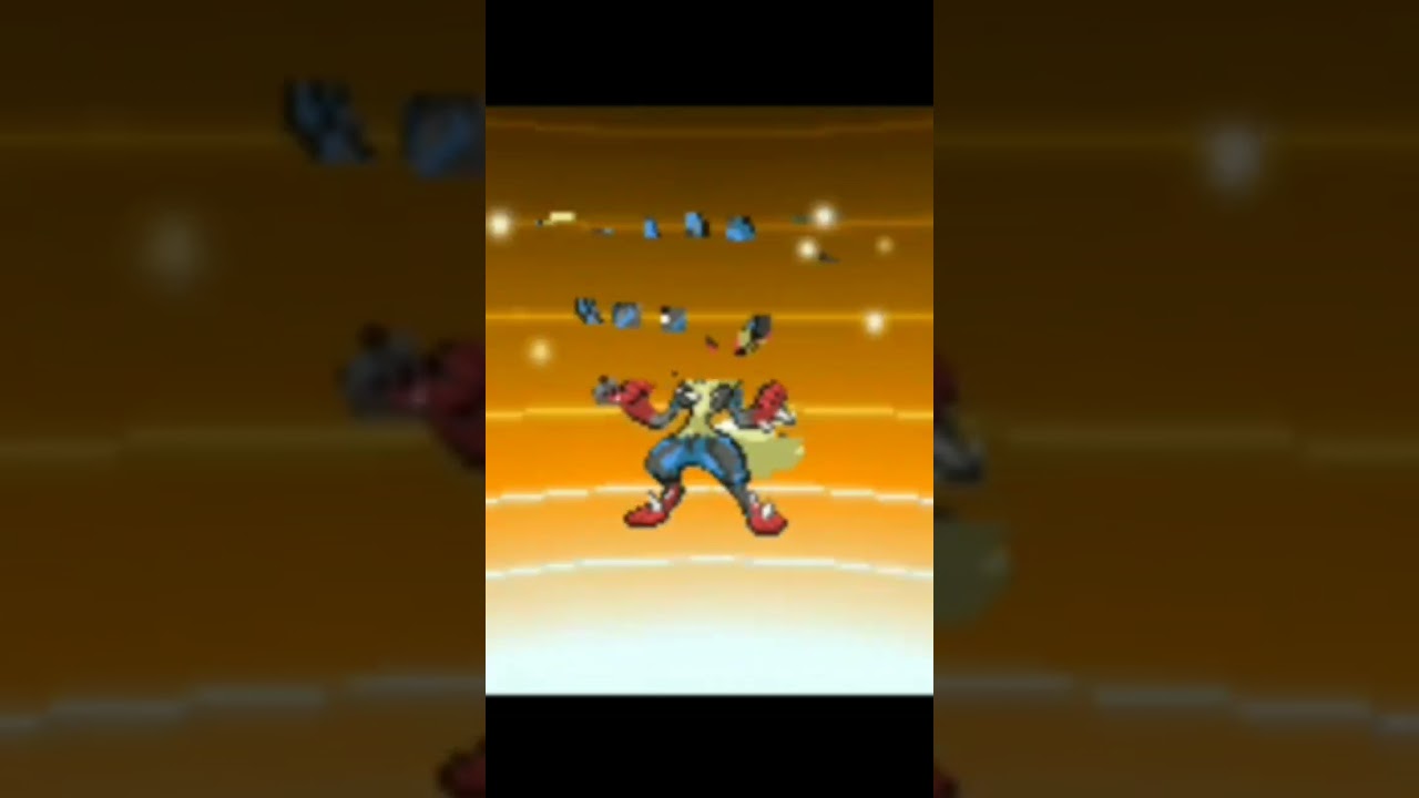 Pokemon Moon Black 2: Evolution M-Lucario