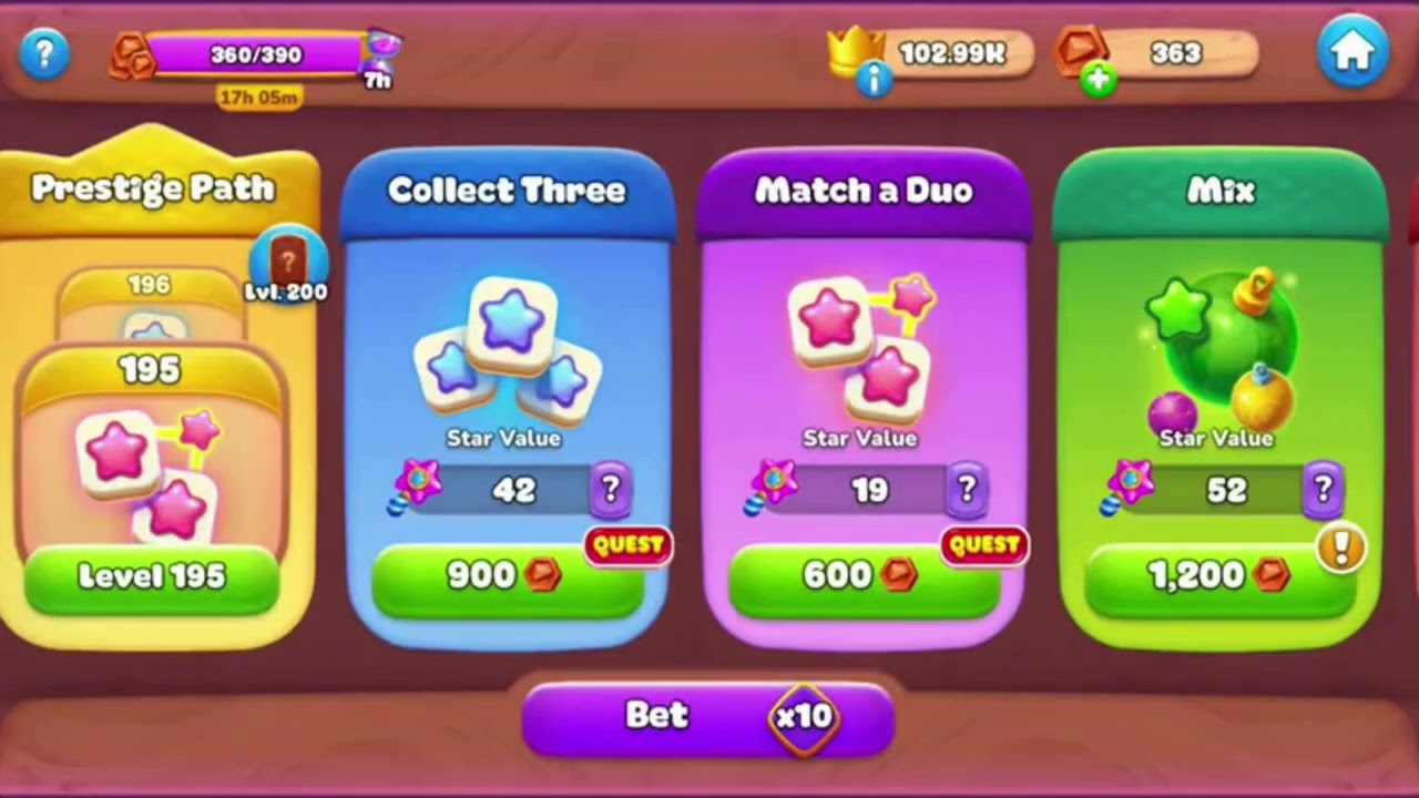 Tile Seasons Prestige Path: Levels 191-195 Gameplay/Tutorials #mobilegame #gamingvideos #ios