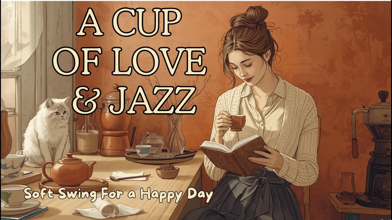 Romantic Healing Jazz 🍰 Soft Swing for a Cozy Date | Peaceful Café Atmosphere for Love & Relaxation