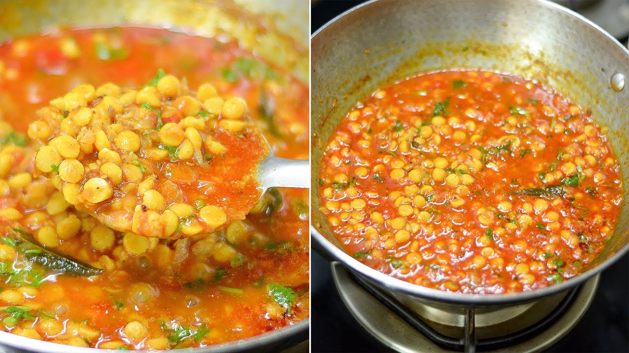 चण्याच्या डाळीचा डाळ कांदा | Dal Kanda Recipe | Spicy Chana Dal Recipe | Maharashtrian Recipes