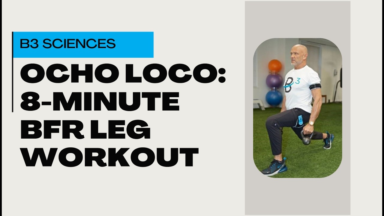 Ocho Loco: 8-Minute BFR Leg Workout with Dr. Mike