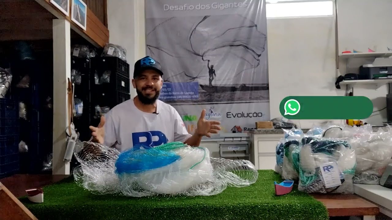 Essa tarrafa ficou bruta demais! E com as cores do Brasil