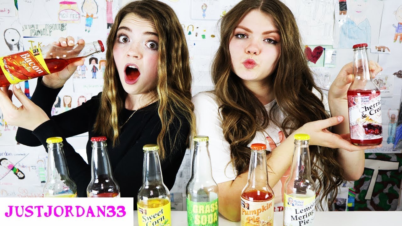 Trying Weird Soda Flavors I JustJordan33