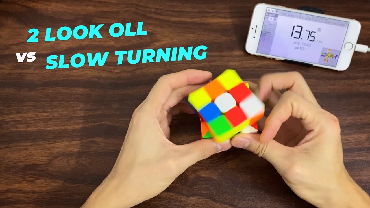 2 LOOK OLL kontra POWOLNE SKRĘTY | Rubik Ocean