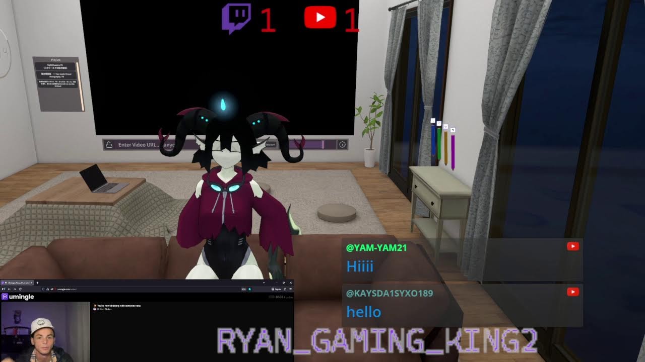 Live Streaming and talking VRchat  VR  Oculus Meta Quest 3s    talking to people  uhmegle