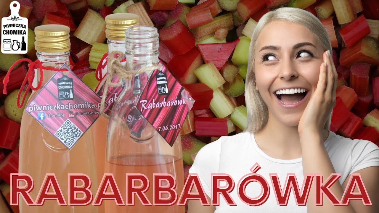 🍓 Jak zrobić...? #97 Nalewka z rabarbaru | Piwniczka Chomika