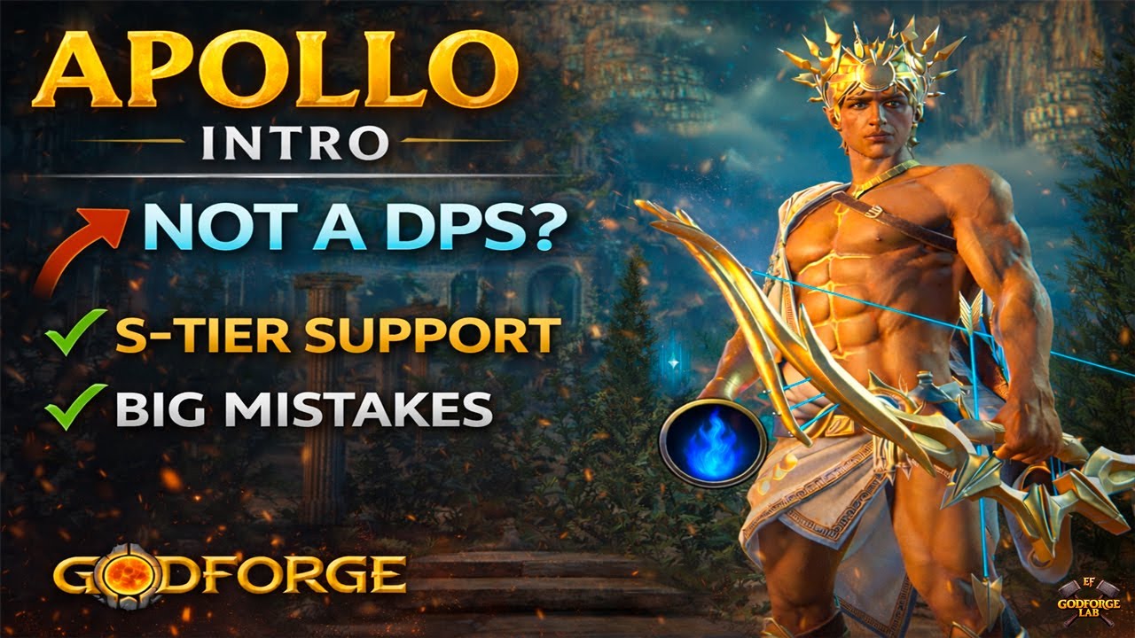 🎬 Apollo Introduction: Best Teams, Tier List & Mistakes! GODFORGE