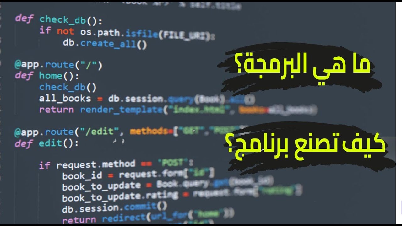 ما هي البرمجة؟ وكيف تعمل برنامج أو تطبيق؟
