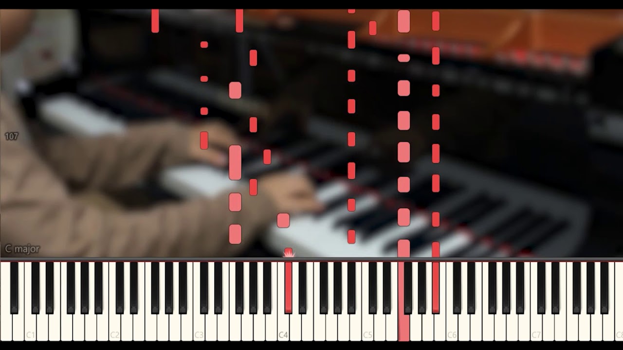 플라워 댄스 (Flower Dance) 초등4학년 편곡 연주 - DJ Okawari (Synthesia/PIANO/TUTORIAL)