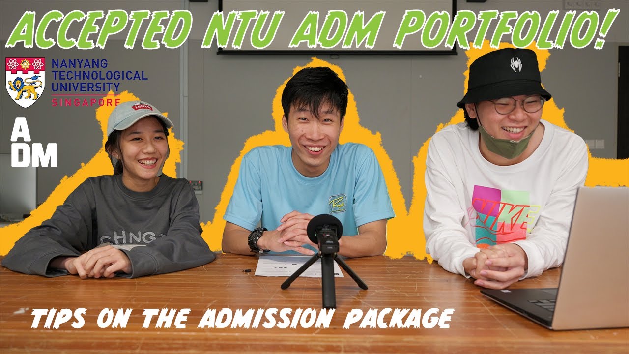 Our Accepted NTU ADM Portfolio