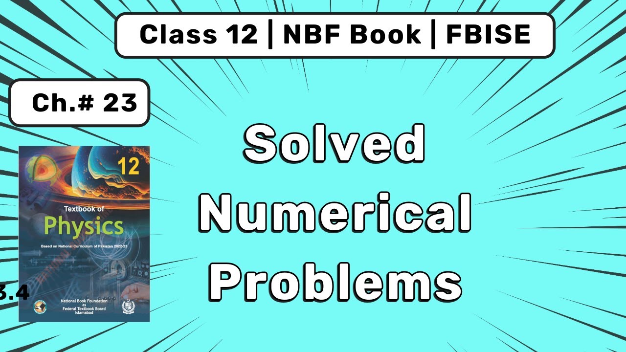 Solved Numerical Problems | Chapter 23 Cosmology | Physics Class 12 NBF book
