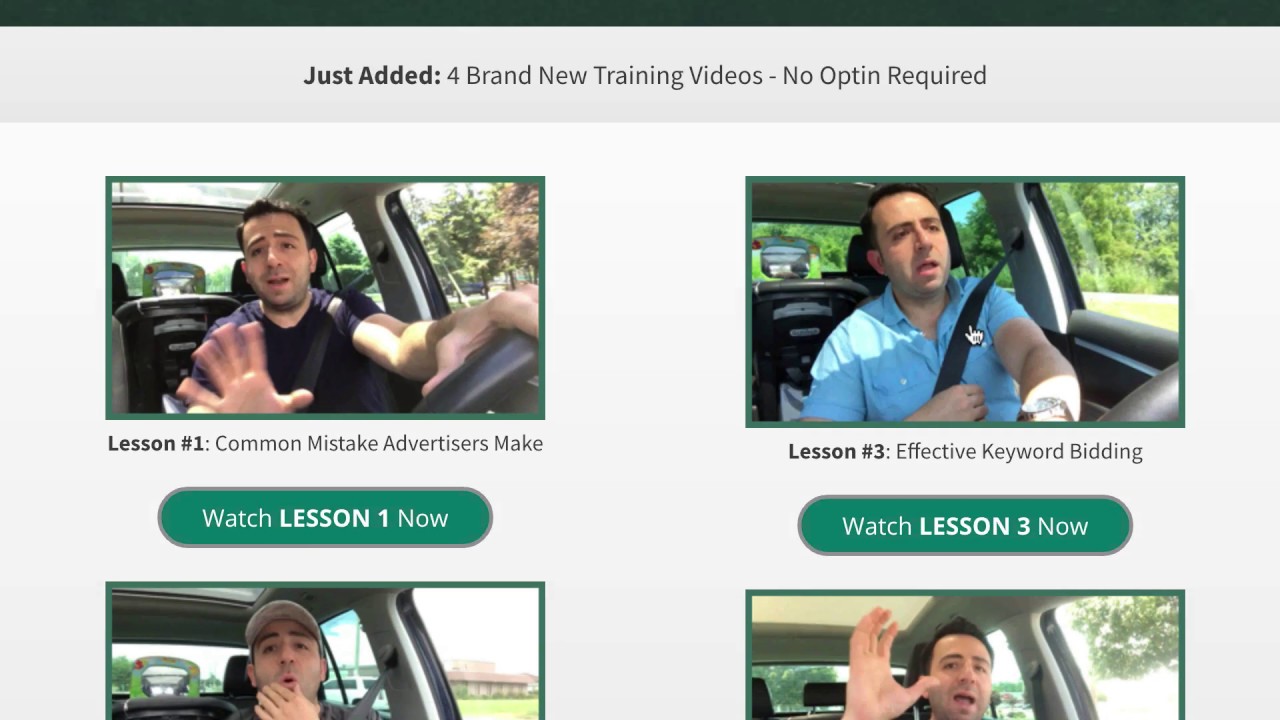 Free PPC Training - No Optin Required