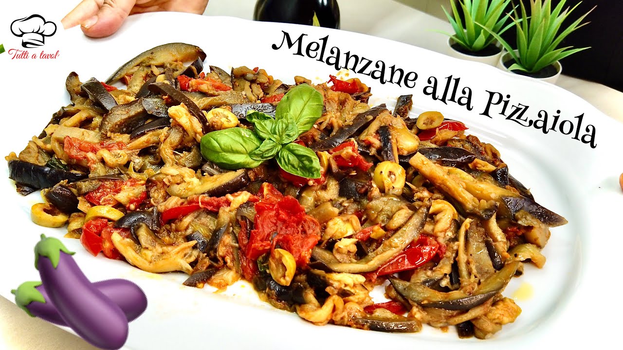 MELANZANE ALLA PIZZAIOLA piatto LEGGERO VELOCE FACILISSIMO 🍆 PIZZAIOLA EGGPLANT 🍆