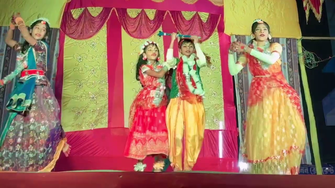 Dole Rai Kishori Dole Ras Bihari Lyrics// Hare Krishna song