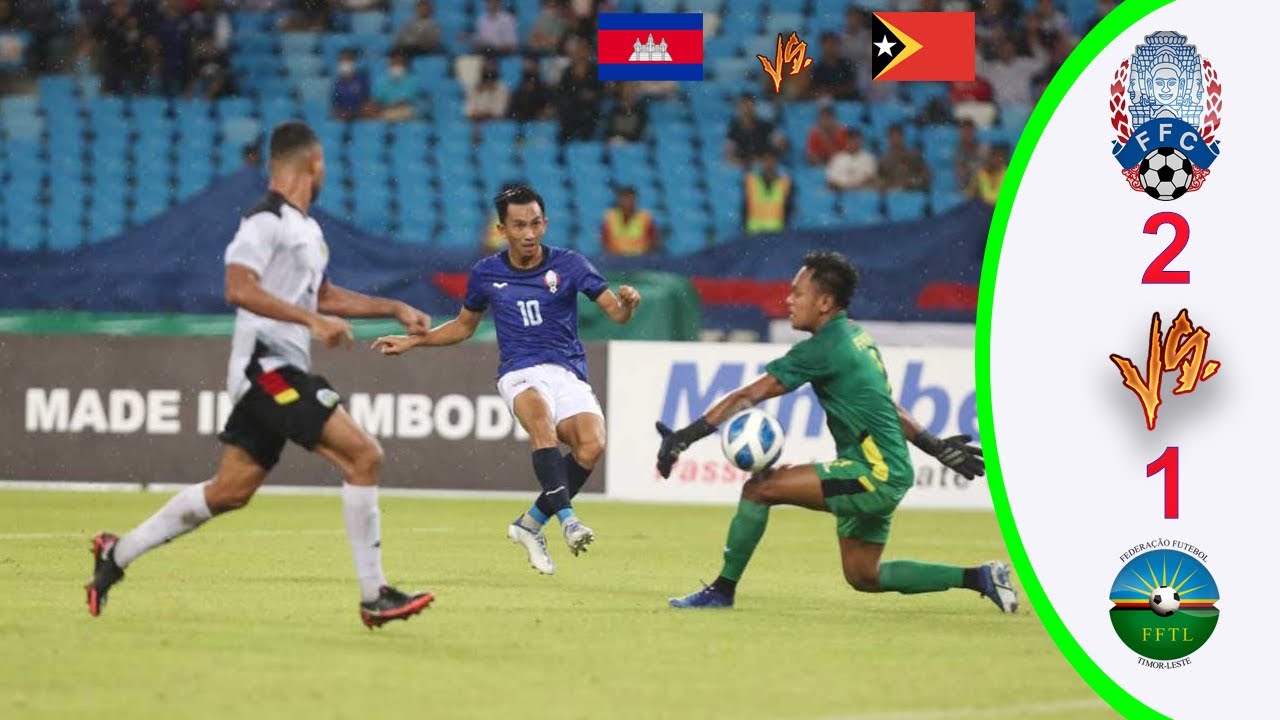 Cambodia vs Timor Leste | Friendly Match (02/06/2022) | Full Match Highlights & Goals