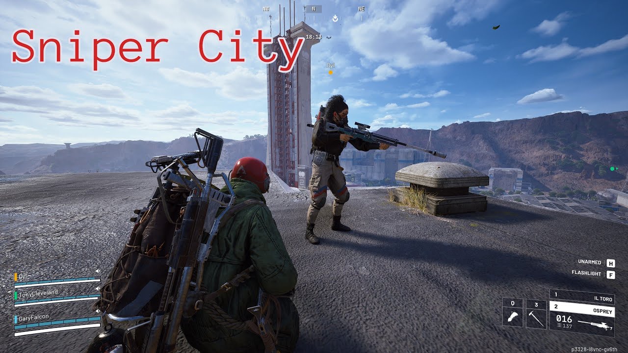 Spaceport Sniper Tower - Arc Raiders