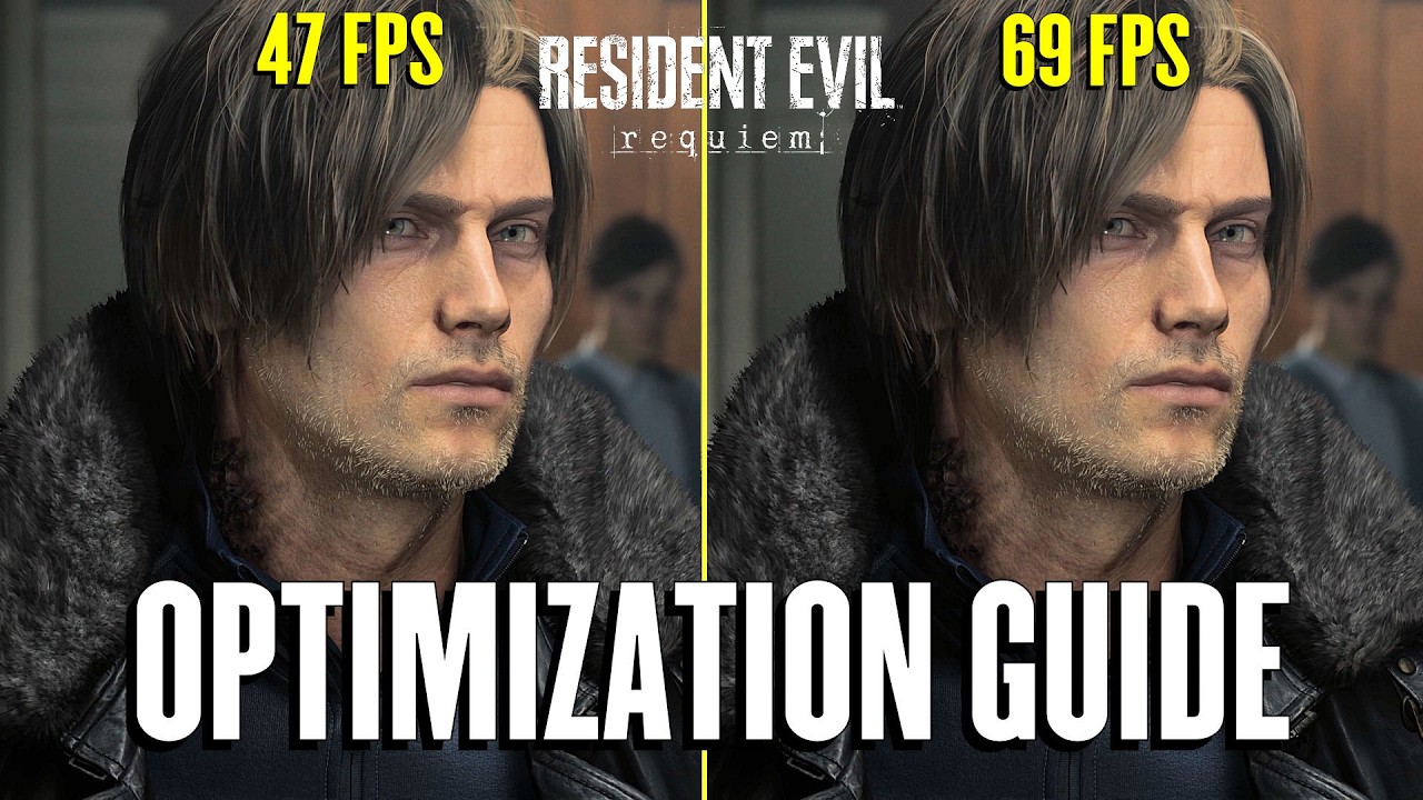 RESIDENT EVIL REQUIEM: OPTIMIZATION GUIDE | Side by Side comparison |  Best Settings ✨🎮