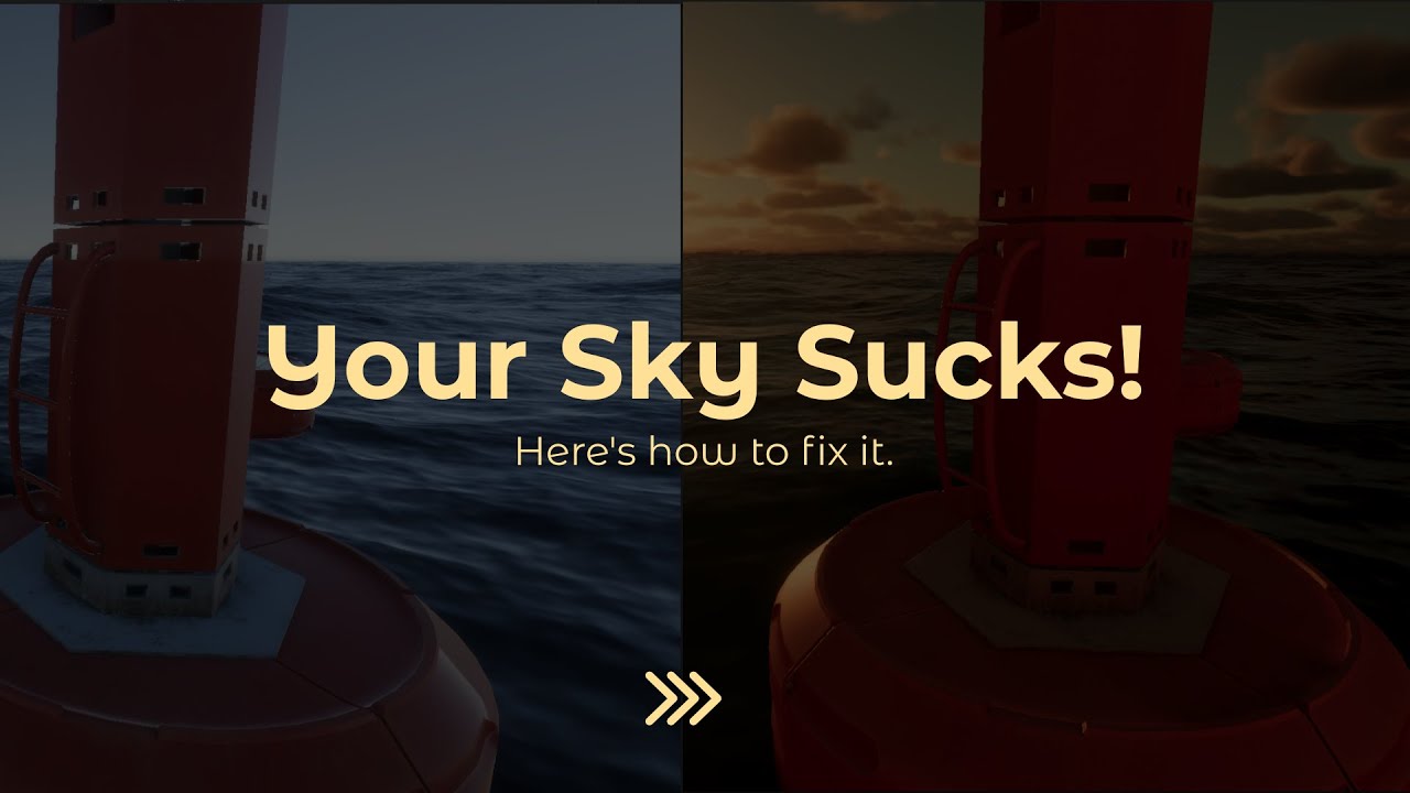 How to change HDRP sky in Unity - Tutorial