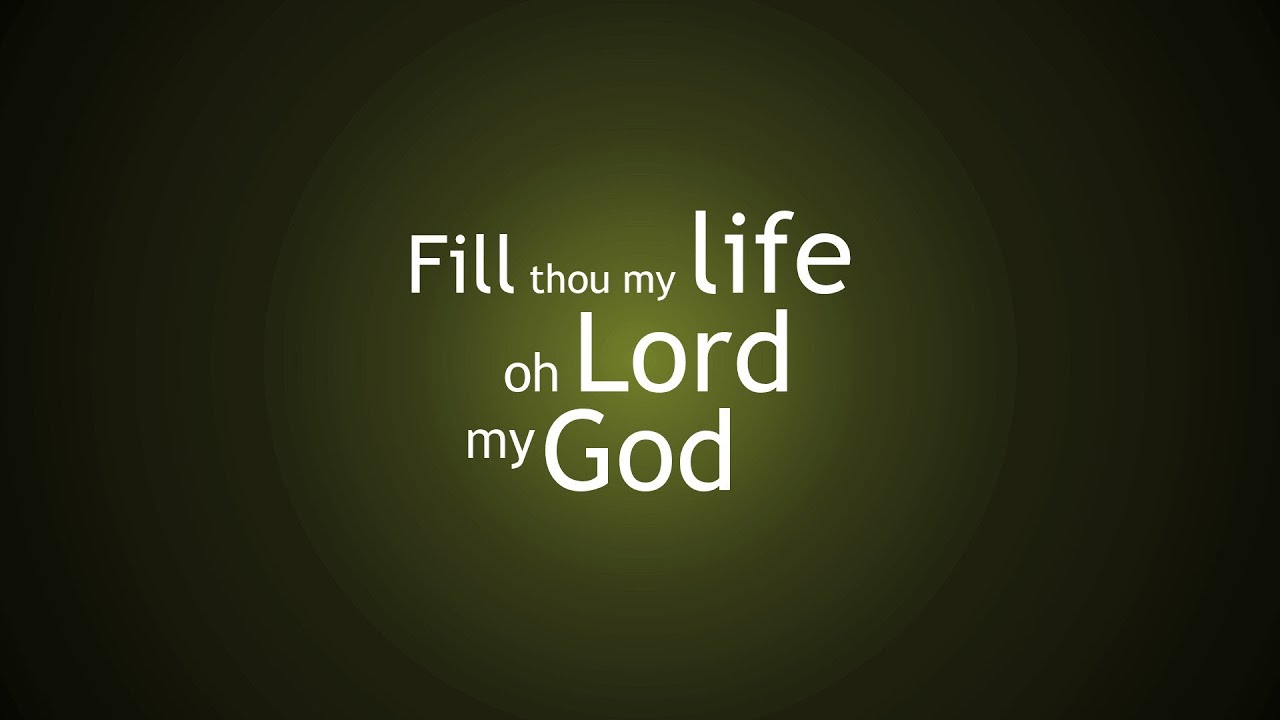 Fill Thou My Life - New Scottish Hymns