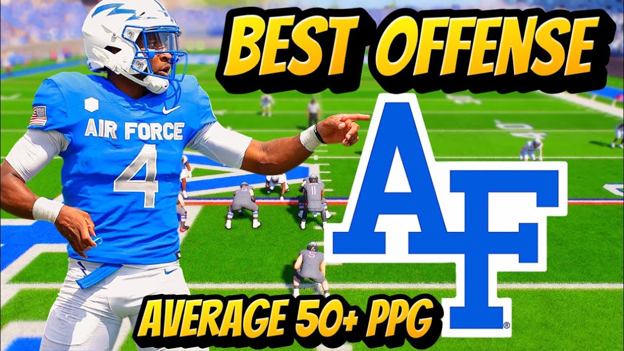 Air Force Offense Is The Best! College Football 26!