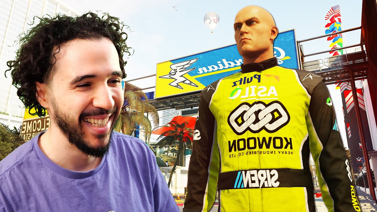 ON SABOTE UNE COURSE DE F1 À MIAMI (Hitman)