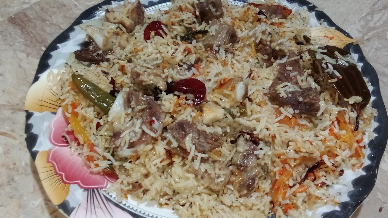 Beef biryani #recipe #Akram #biryani Hyderabad 