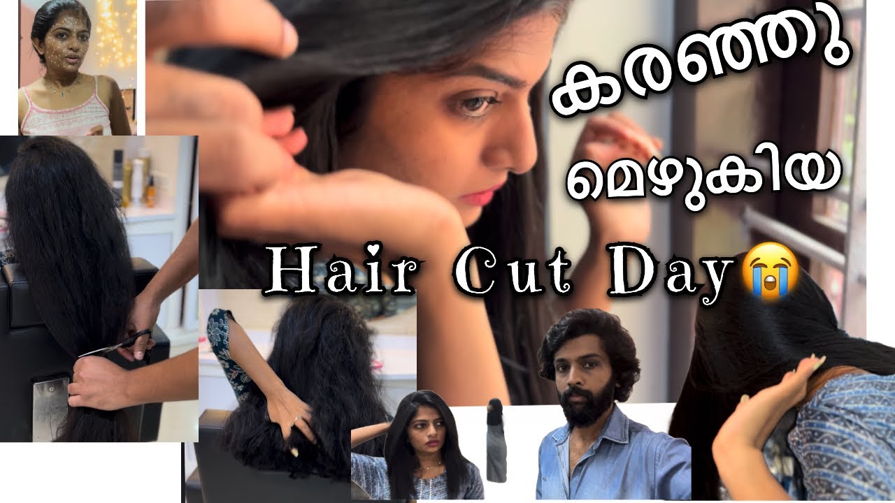 😎Hair cut day in my life😭 Hair cut gone WRONG❌athum poyi Guys😫#trending #viral #video