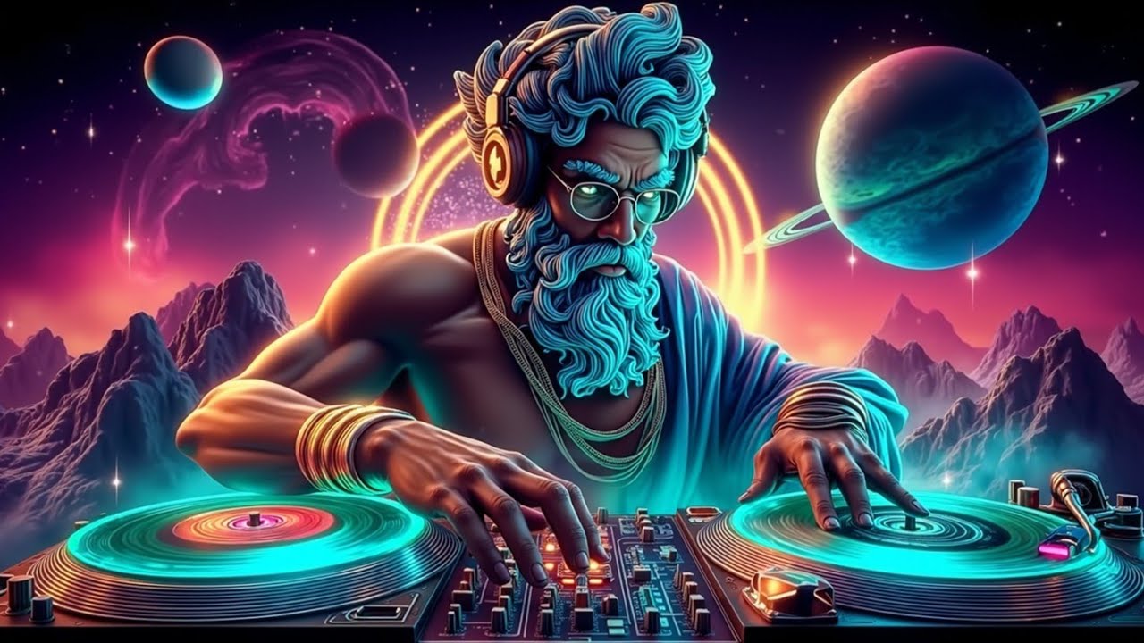 Космическое рейв-путешествие | Небесный электронный путь - Астральный грув 24/7