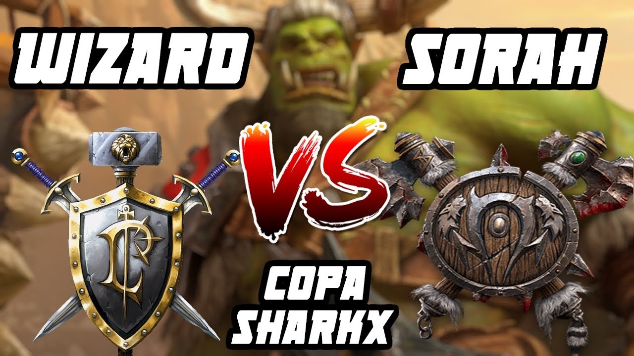 WARCRAFT 3 REFORGED: Sorah (Orc) vs. LagWizard (Humanos) - COPA SHARKX 2 GRANDE FINAL JOGO 1