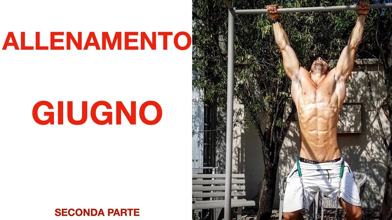 IL MIO ALLENAMENTO DI GIUGNO: PULL DAYS