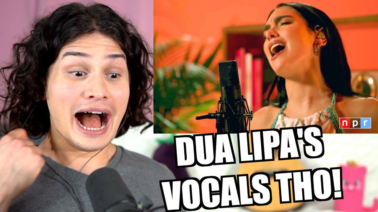 Vocal Coach Reacts to Dua Lipa's Tiny Desk (Live)