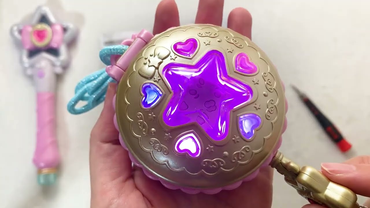 ミュークルドリーミー「ミュークルステッキ&ドリーミーコンパクト」であそんだよ