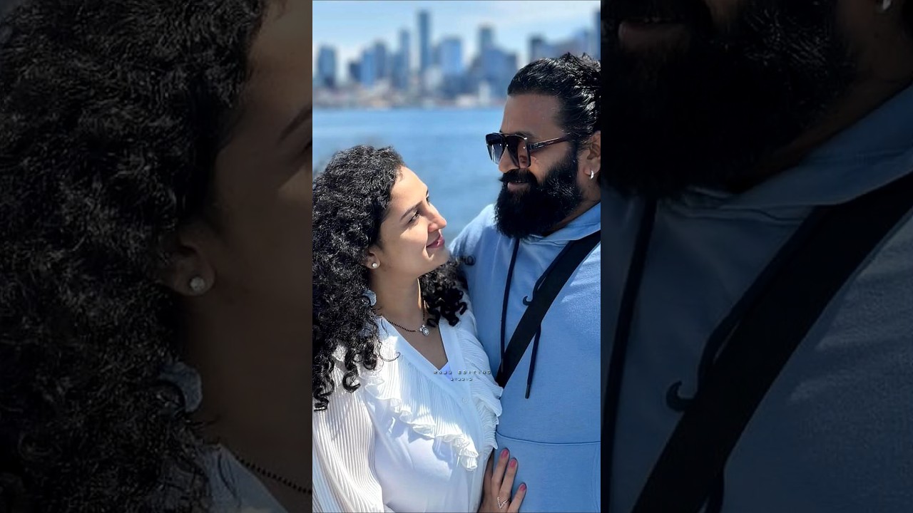 Rishab Shetty And Wife Pragathi Pic's ❤️&zwj;🩹😻🥀👀 #shotsfeed #shorts #trending #trendingshorts #trend