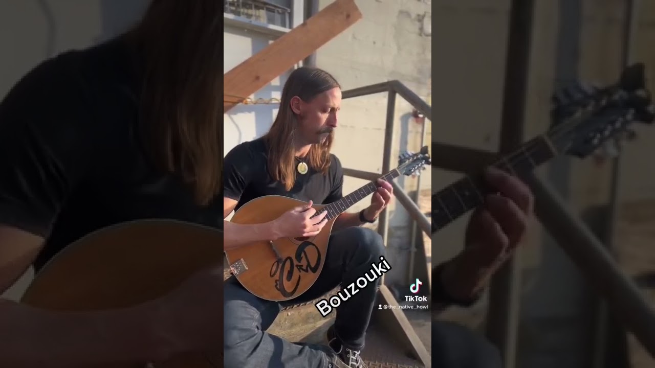 Chan on bouzouki #fyp #foryou #bouzouki #thenativehowl