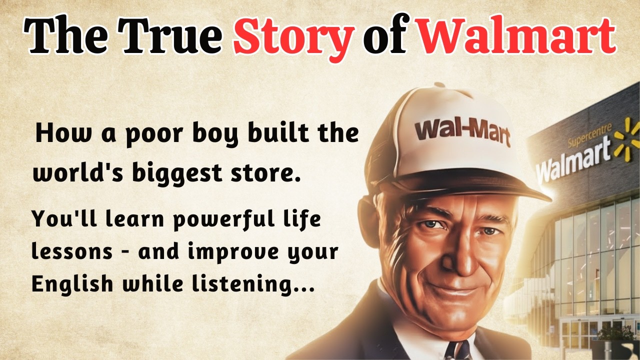 Learn English Through Story ★ Level 3: The Success Story of Walmart (Sam Walton)