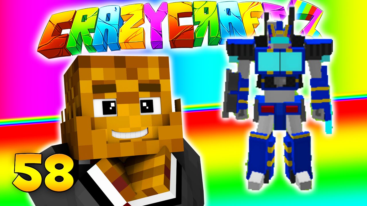 Minecraft CRAZY CRAFT 3.0 - SUBWOOFER Transformer Mod #58 | JeromeASF