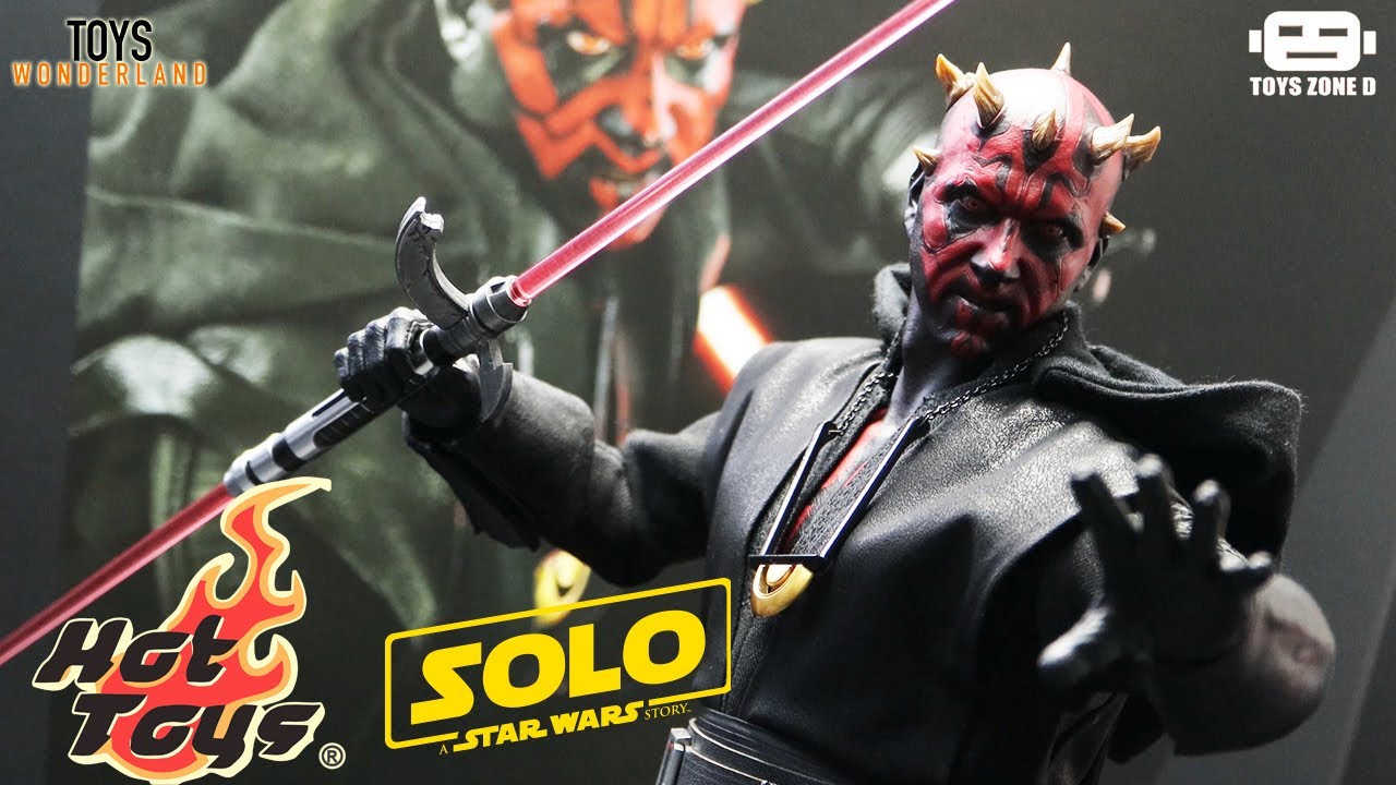 Hot Toys- Solo: A Star Wars Story 1/6 Darth Maul DX18 Unboxing