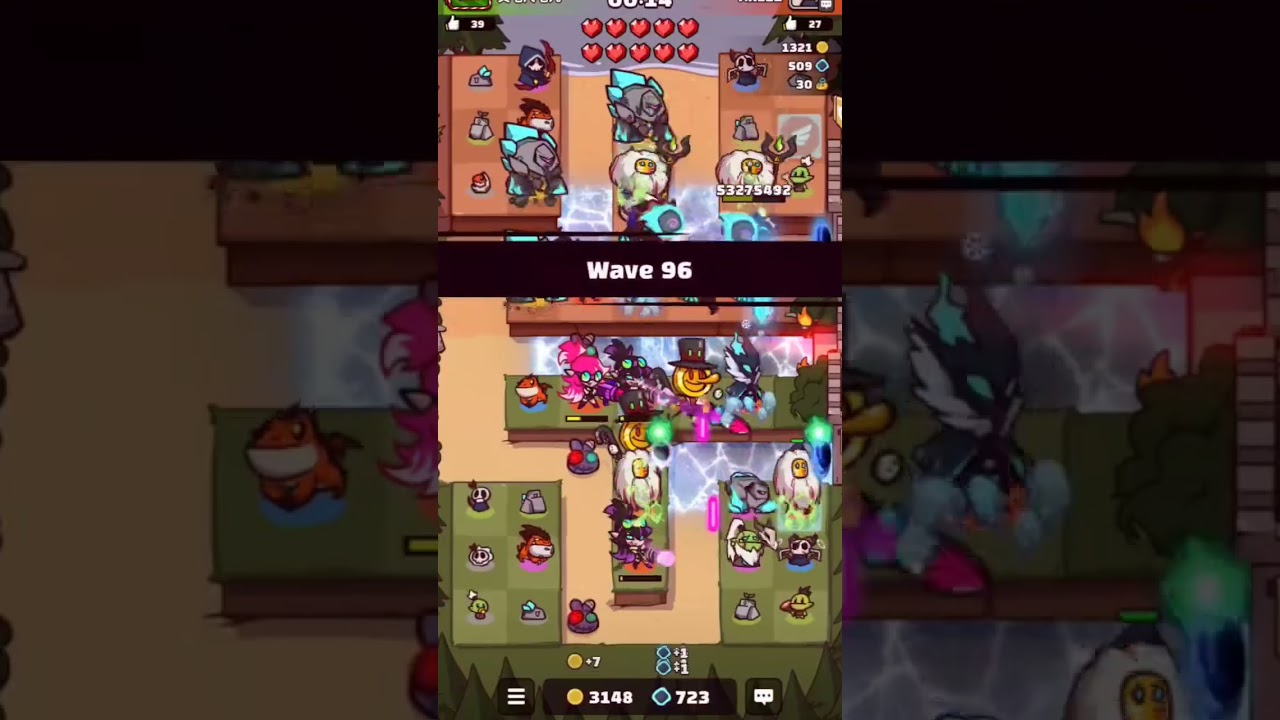 COOP TD ~ Clara=EZ win? #coop #action  #rpg  #survival  #battle #towerdefense #defence #td