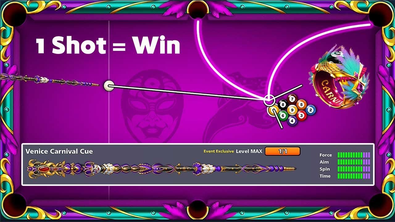 Carnival Tournament 9 ball pool 🙀 Wins to Claim Ring 5 Event 8 ball pool