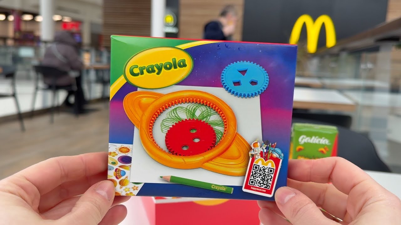 😱 OMG Happy Meal & Crayola Collab Unboxing