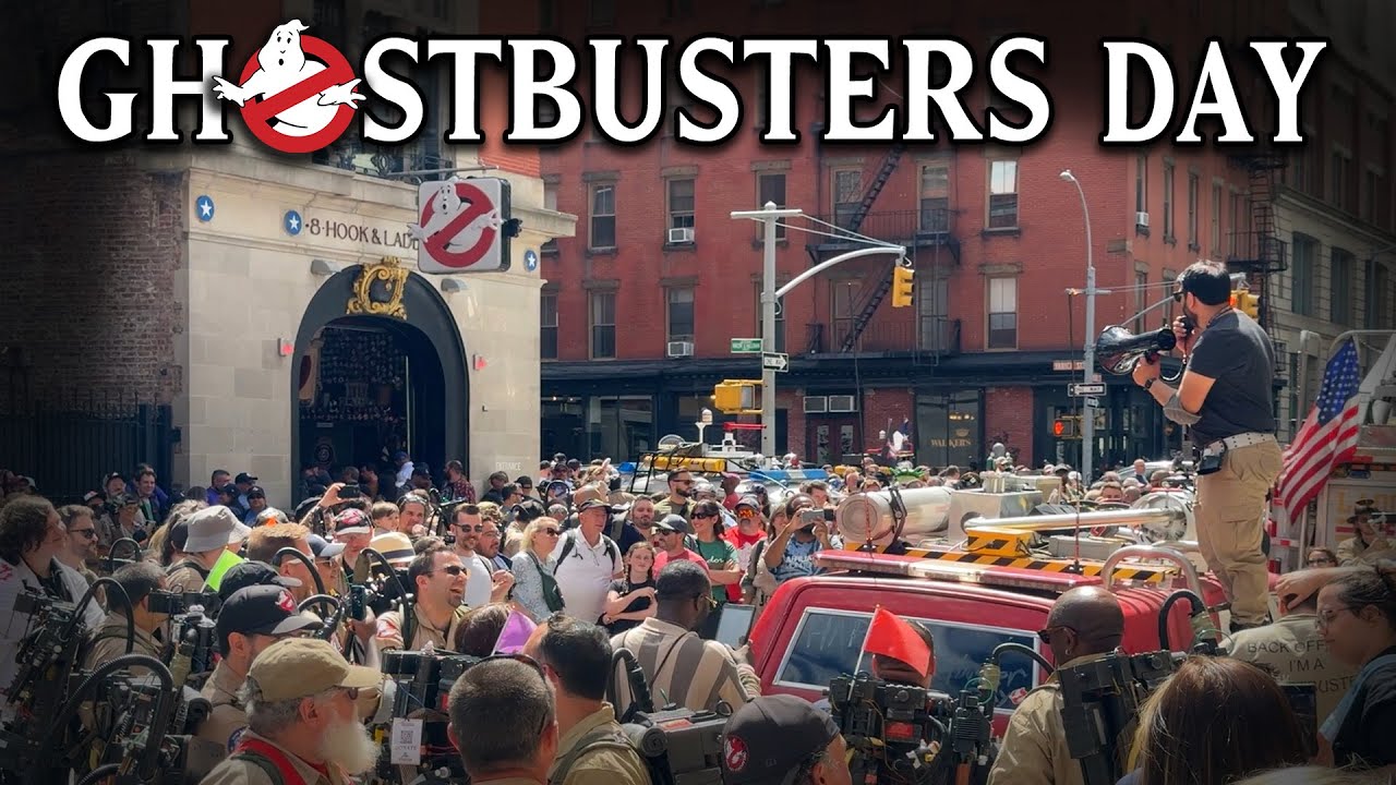 Ghostbusters Day 2024 In New York: Celebrating The 40th Anniversary With Fans And Stars