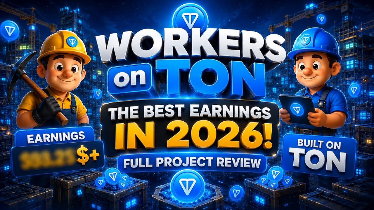 Workers on TON &mdash; The Best Telegram Crypto Earning Game of 2026 | Full Review 🚀🔥
