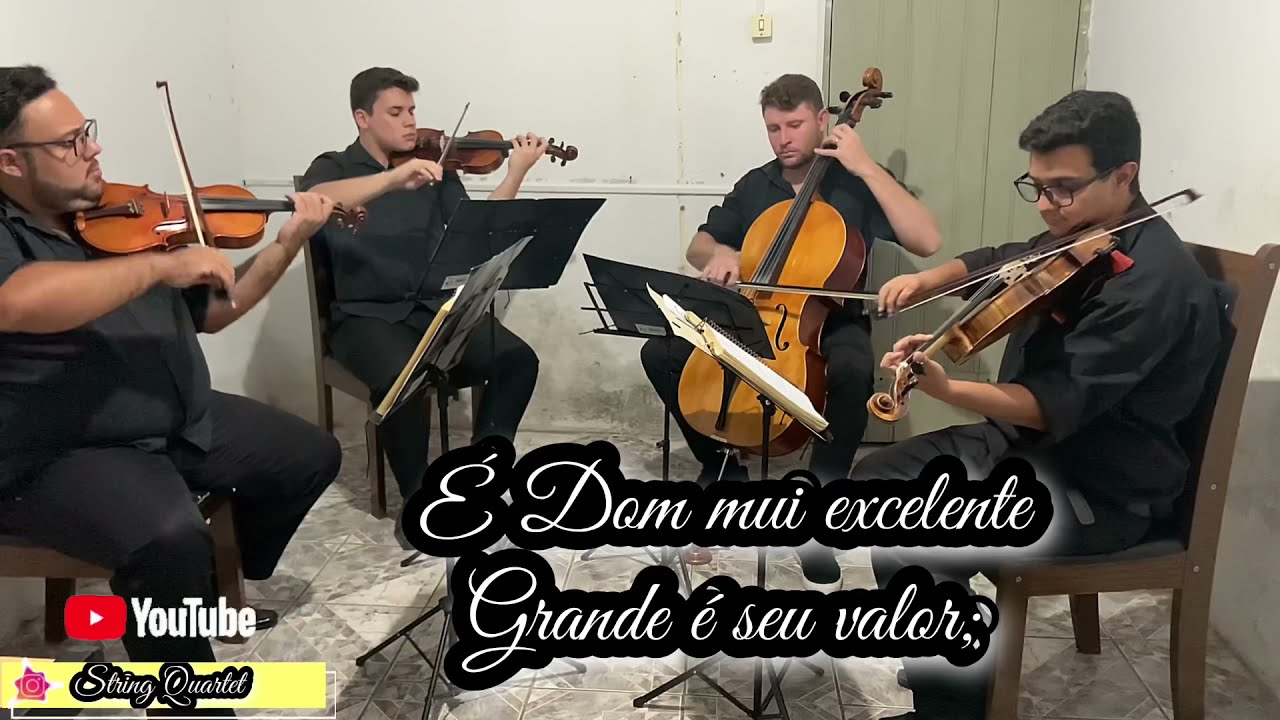 Hino CCB 267. Graça maravilhosa (Quarteto de cordas)