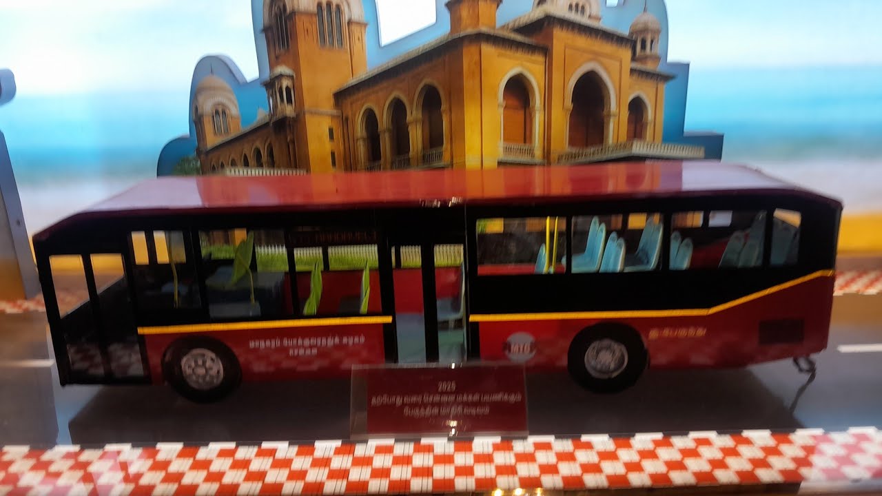 Chennai MTC சார்பில் பேருந்து கண்காட்சி //1947 முதல் 2025 வரை  உள்ள பேருந்துகள் 
