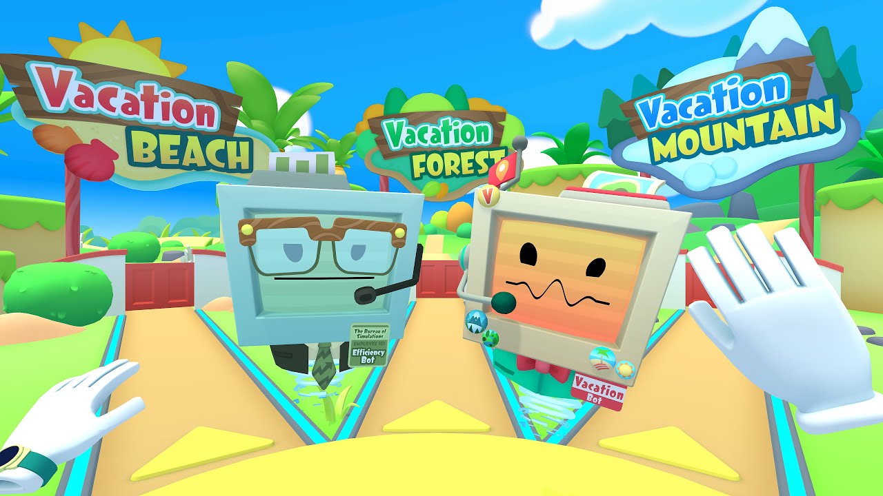 A day on the Beach - Vacation Simulator - PS4 VR