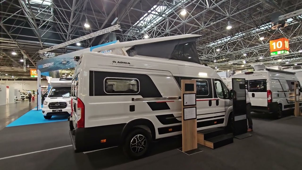 I found a camper van with a roof tent I really like! The remarkable 2025 Adria Twin Sports.