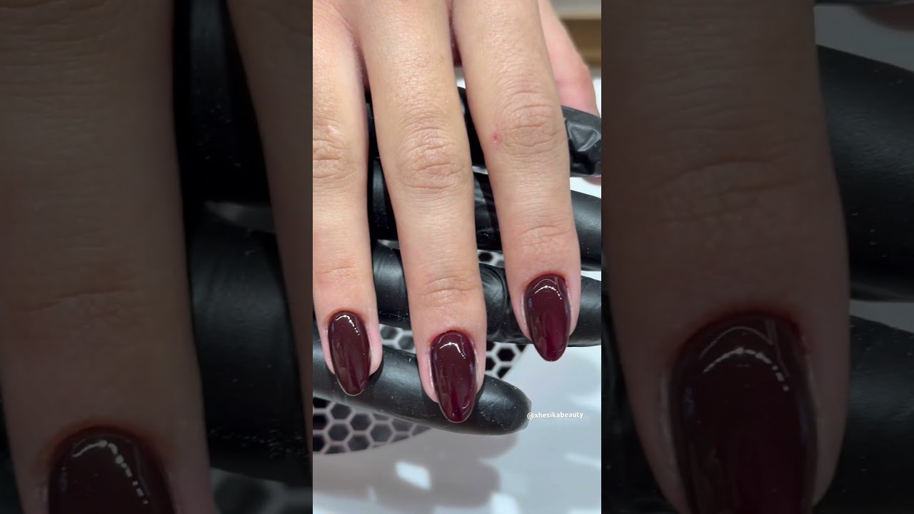 Cherry 🍒 #viral #chery #nails #cleannails #cherynails