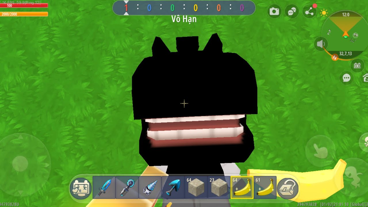 PvP Mini World | Name map: *The-King-PvP*Map của t:)))